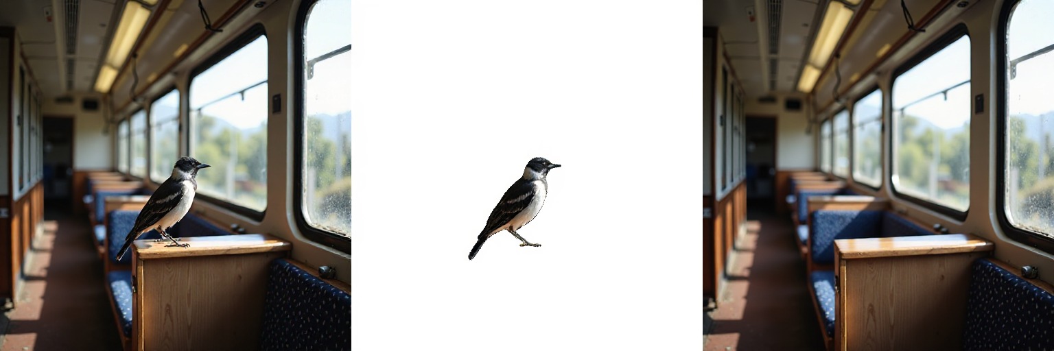 Foreground-background decomposition result 2