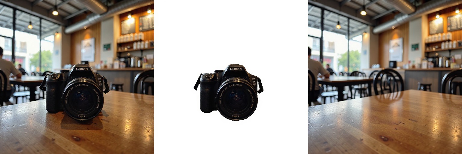 Foreground-background decomposition result 5